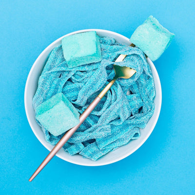 Sour Blue Raspberry Marshmallow (set of 12)