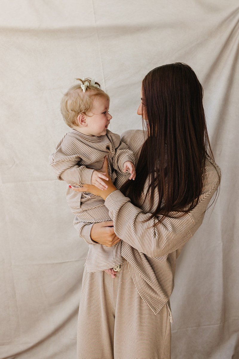 Striped Loungewear Set - Kids