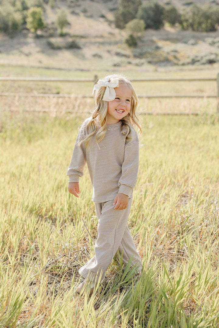 Striped Loungewear Set - Kids