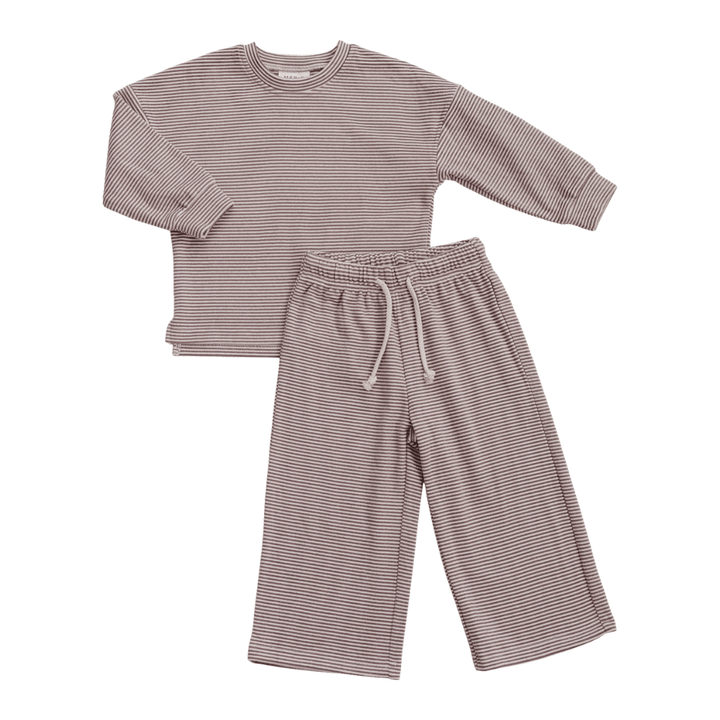 Striped Loungewear Set - Kids
