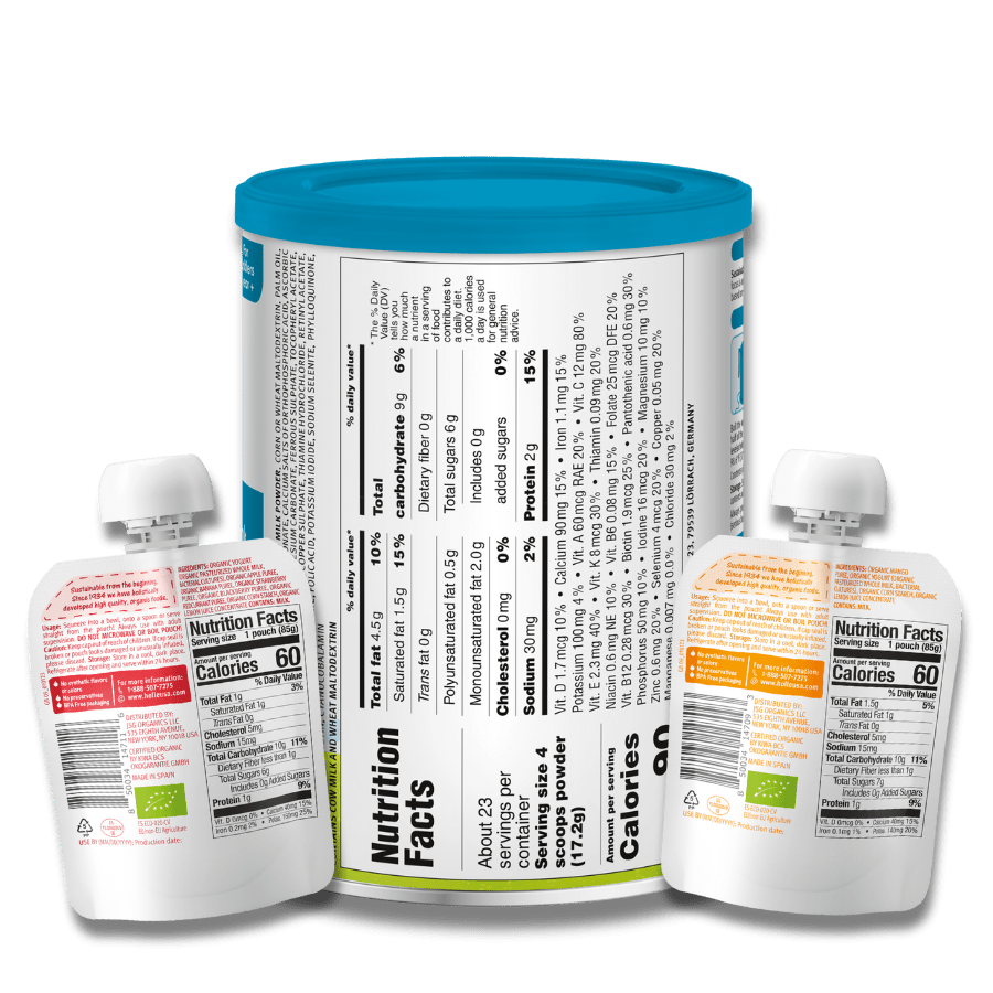 Strong Bones Bundle: Cow Milk, Mango Yogurt, Apple, Banana, Berries Yogurt