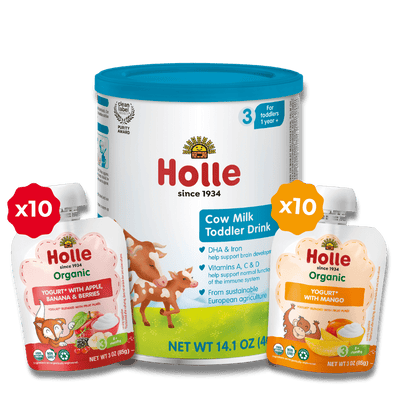 Strong Bones Bundle: Cow Milk, Mango Yogurt, Apple, Banana, Berries Yogurt