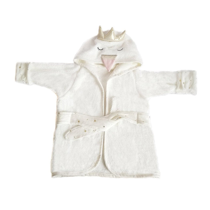 Swan Bamboo Terry Baby Robe