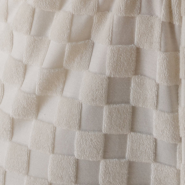 Terry T-Shirt Romper - Coconut Milk