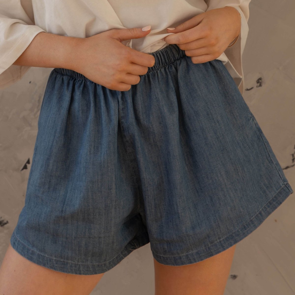 The Chambray Denim Short