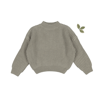 The Chunky Knit Sweater - Sage