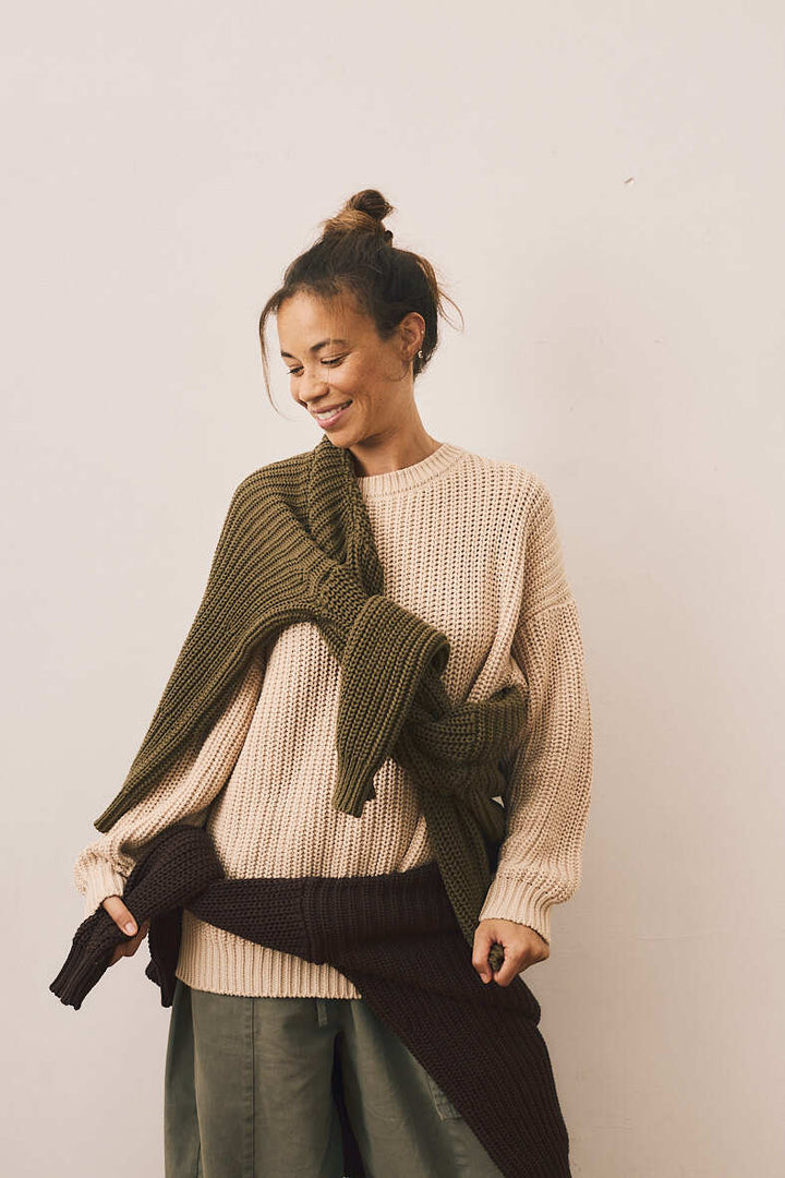The Chunky Knit Sweater - Women&