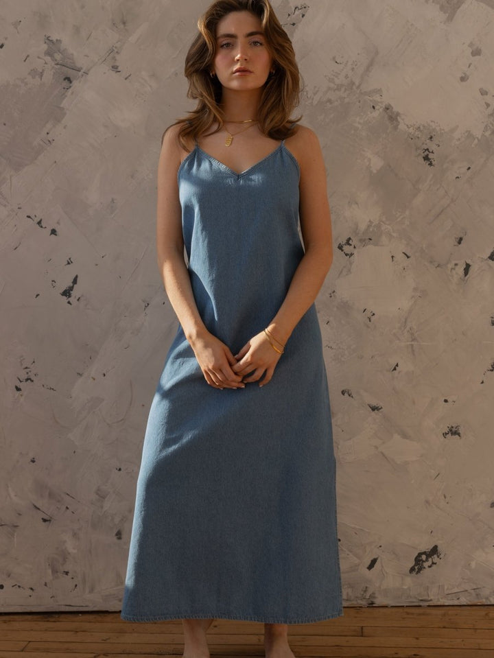 The Denim Cami Dress