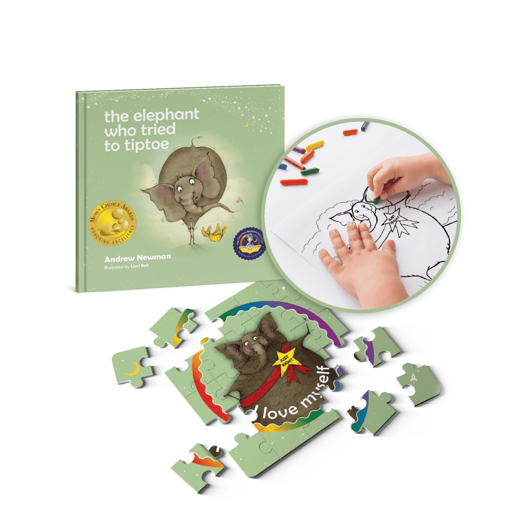 The Elephant Who Tried to Tiptoe: Reminding children to love the body they have