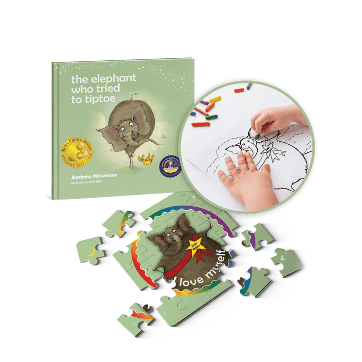 The Elephant Who Tried to Tiptoe: Reminding children to love the body they have