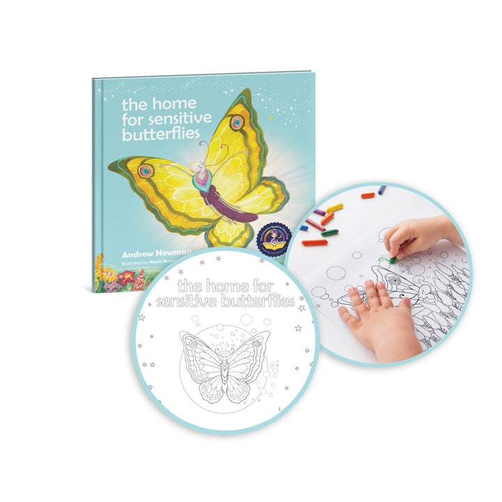 The Home For Sensitive Butterflies. Gently inviting sensitive souls to settle at home on earth