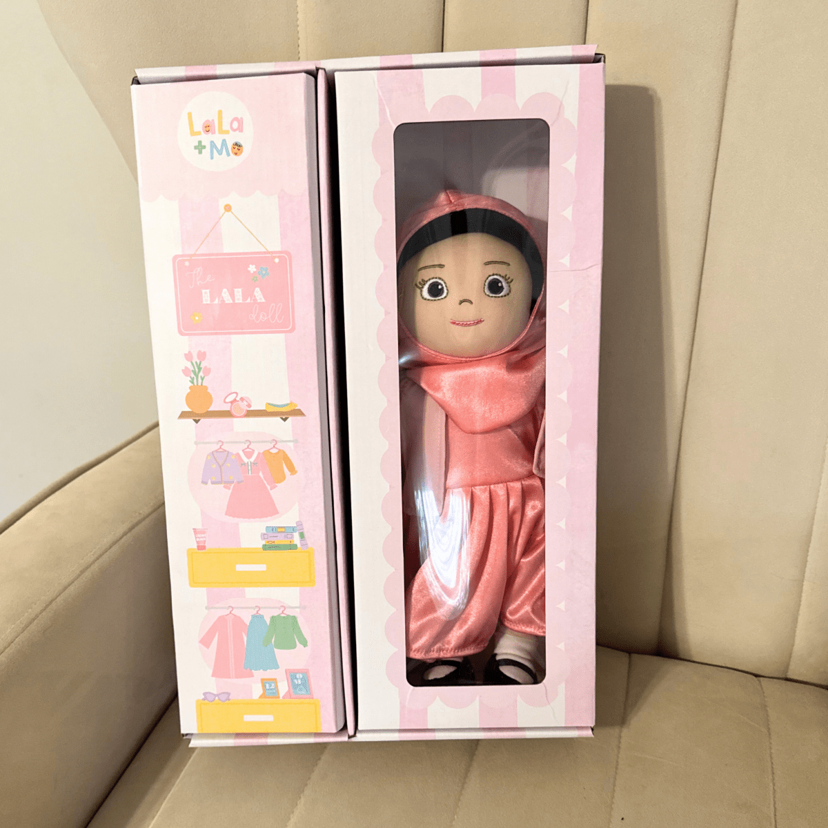 The Lala Doll + 4 Outfits + Prayer Rug | My First Hijabi, Muslim Doll