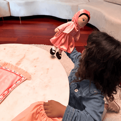 The Lala Doll + 4 Outfits + Prayer Rug | My First Hijabi, Muslim Doll