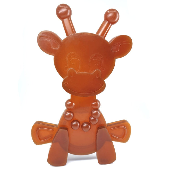 The Little Bamber - Natural Rubber &amp; Baltic Amber Teething Toy