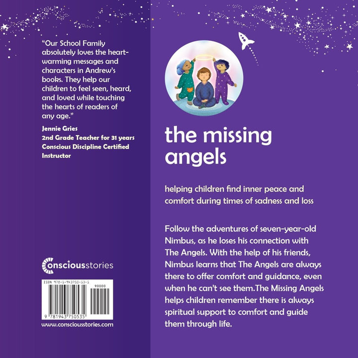 The Missing Angels. Helping children find inner peace and comfort during times of sadness and loss