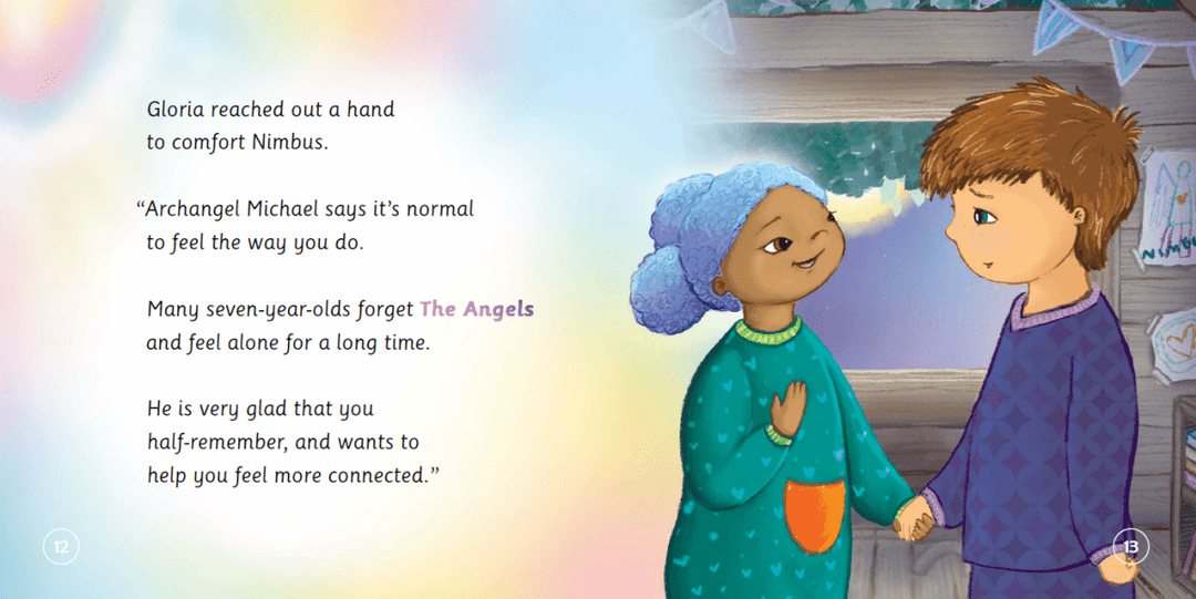 The Missing Angels. Helping children find inner peace and comfort during times of sadness and loss