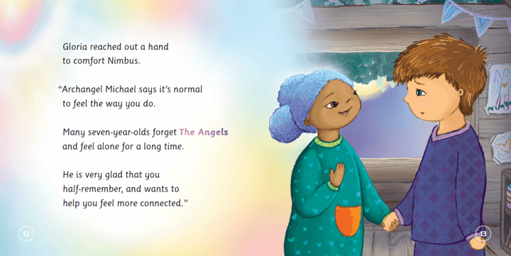 The Missing Angels. Helping children find inner peace and comfort during times of sadness and loss