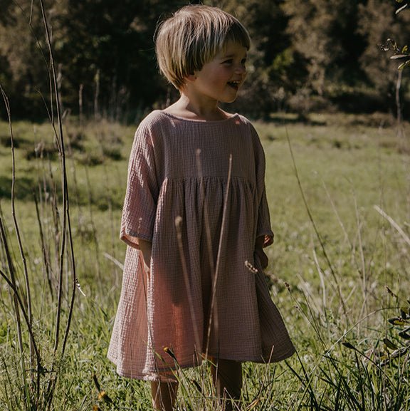 the simple folk♡ 18-24m The Simple Folk Baby Muslin Henley Top 18/24M
