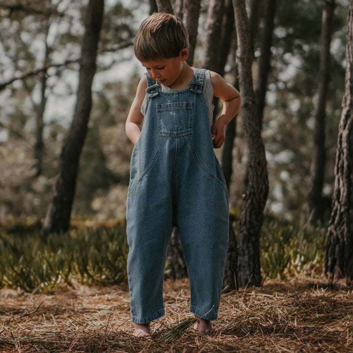 The Oversized Denim Dungaree