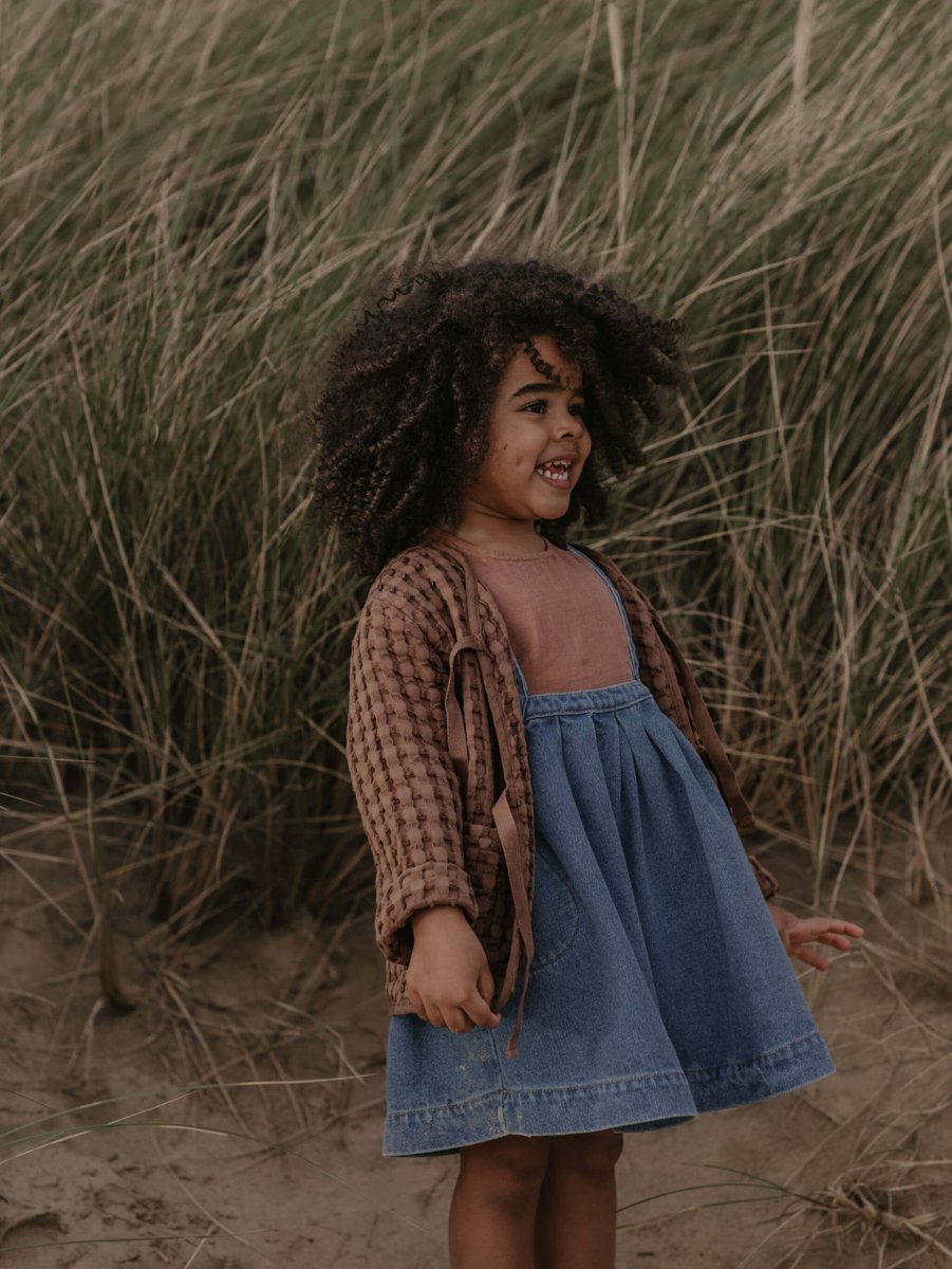 The Oversized Denim Pinafore