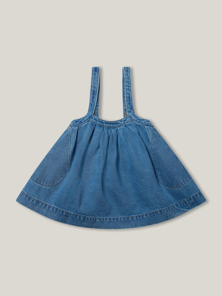 The Oversized Denim Pinafore