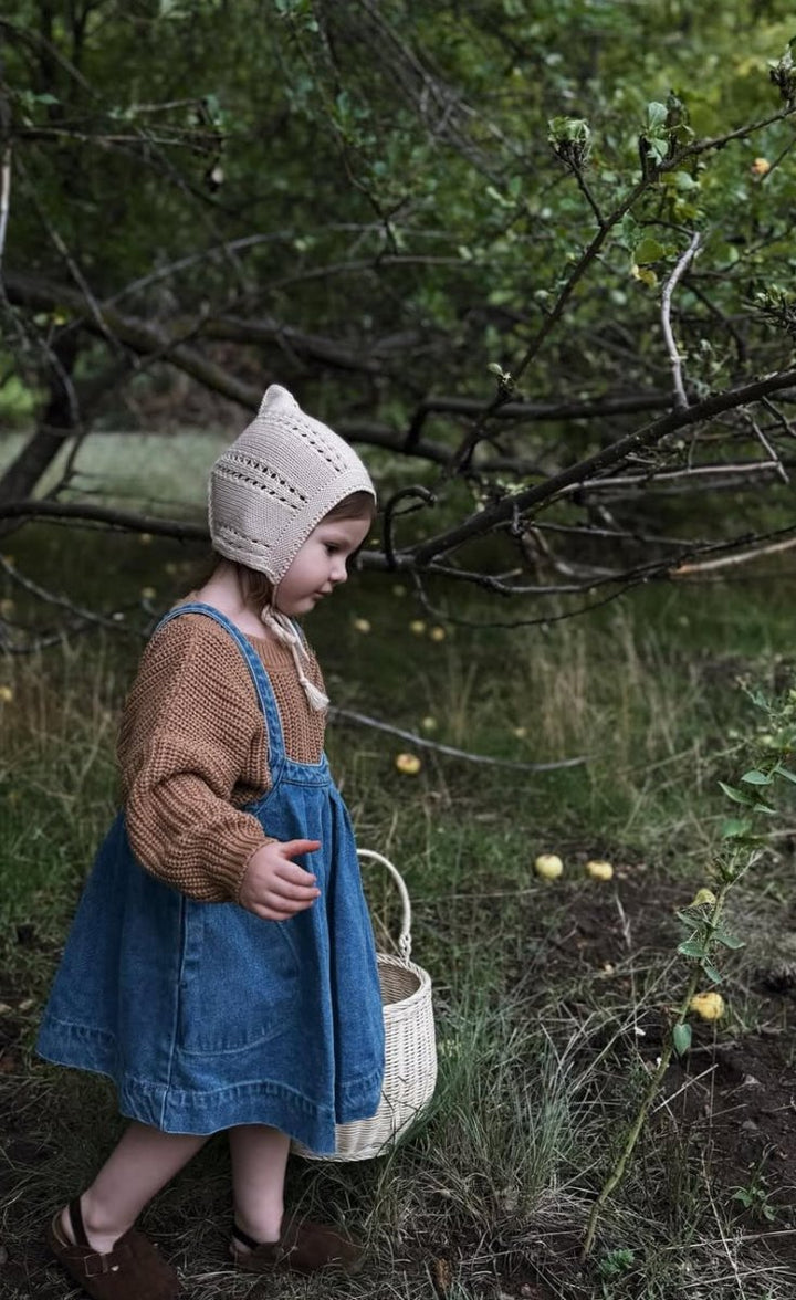 The Oversized Denim Pinafore