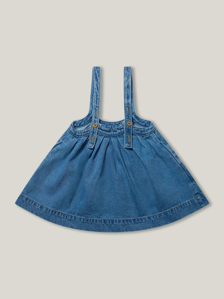 The Oversized Denim Pinafore