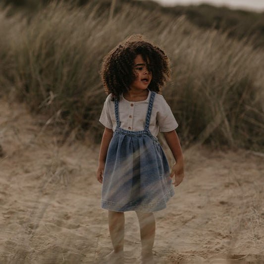 The Oversized Denim Pinafore