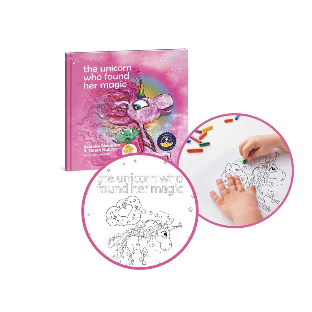 The Unicorn Who Found Her Magic. Helping children connect to the magic of being themselves.