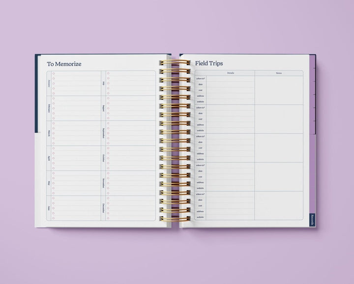 The Well Ordered Homeschool Planner - Undated Edition