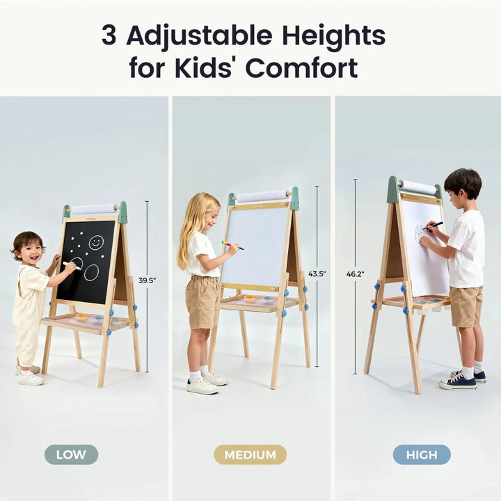 Tiny Land® 3-in-1 Art Easel for Kids