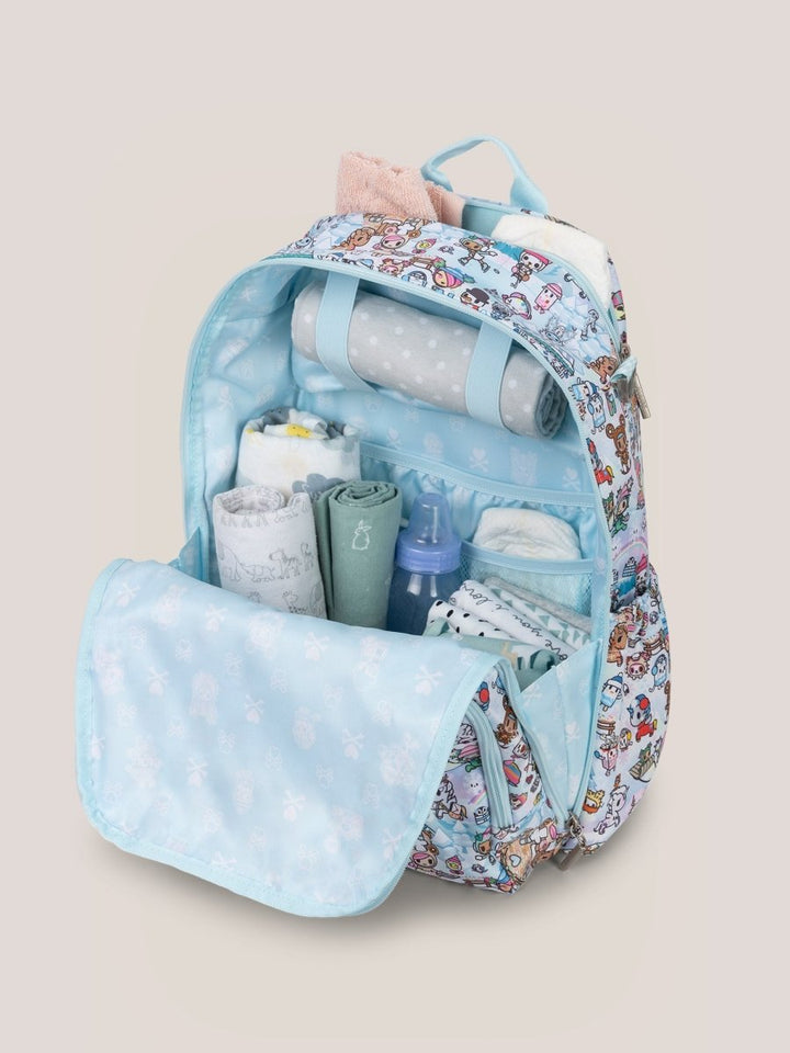 tokidoki Snow Day Zealous Backpack - Ice Blue