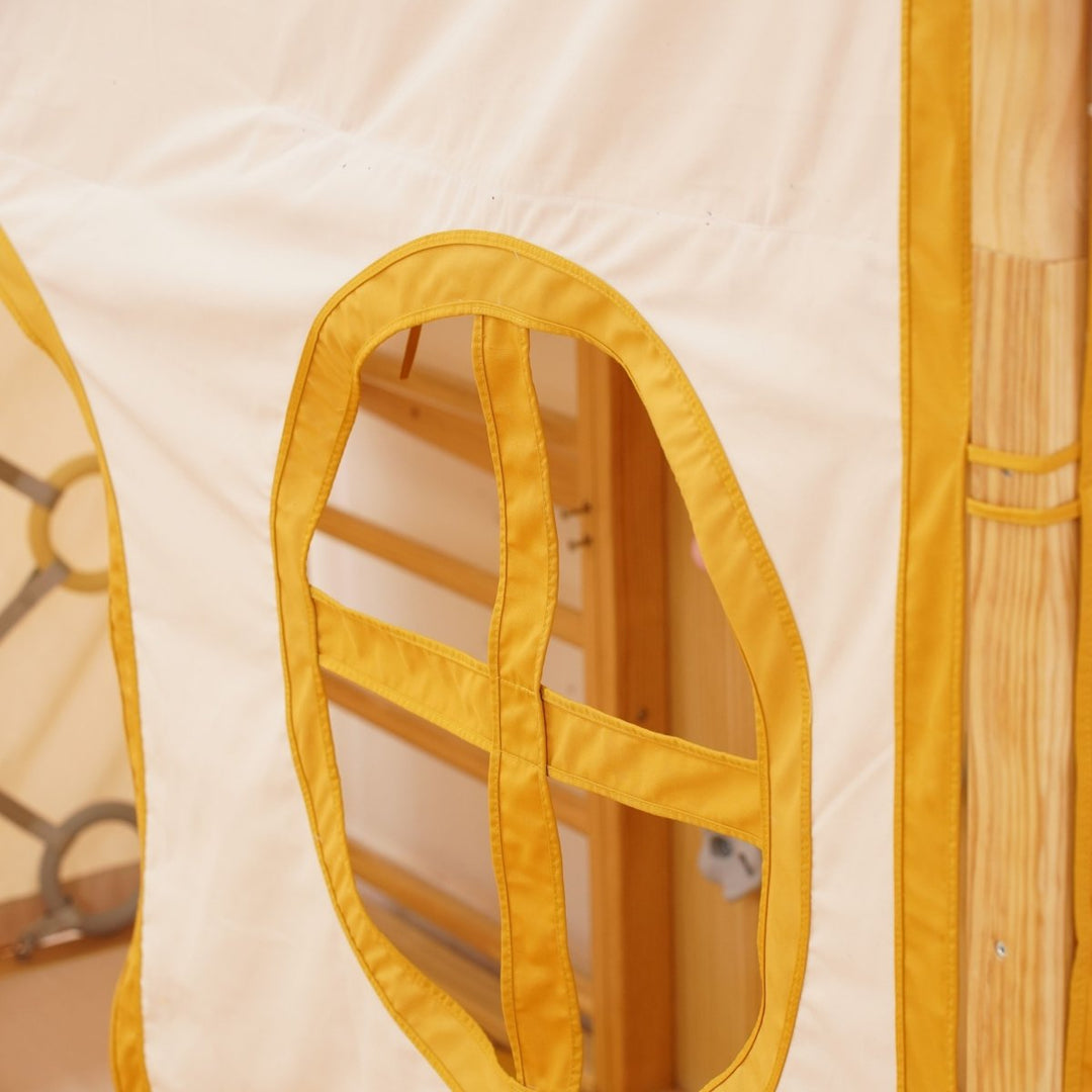 Walnut Modular 79" Play Tent | Indoor Kids Fort for the Walnut Modular
