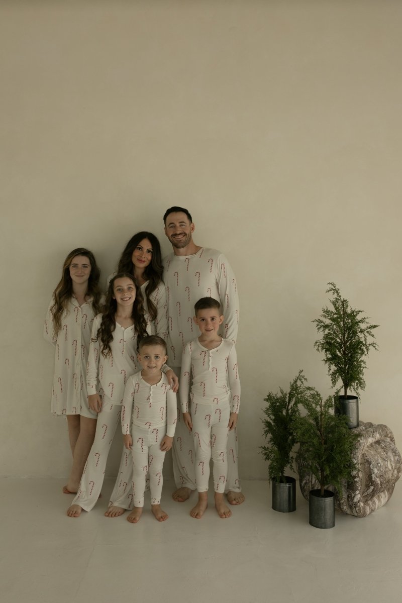 Women's Bamboo Pajamas - Candy Cane