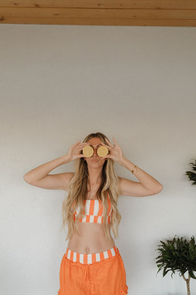 Women's Two Piece Swimsuit - Poolside