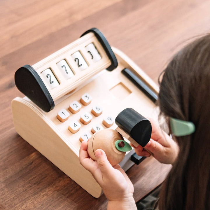 Wooden Cash Register