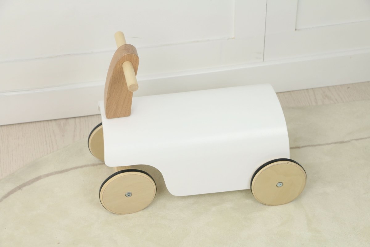 Wooden Ride-On Walker Toy for Toddlers