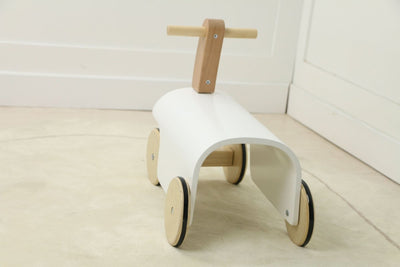 Wooden Ride-On Walker Toy for Toddlers