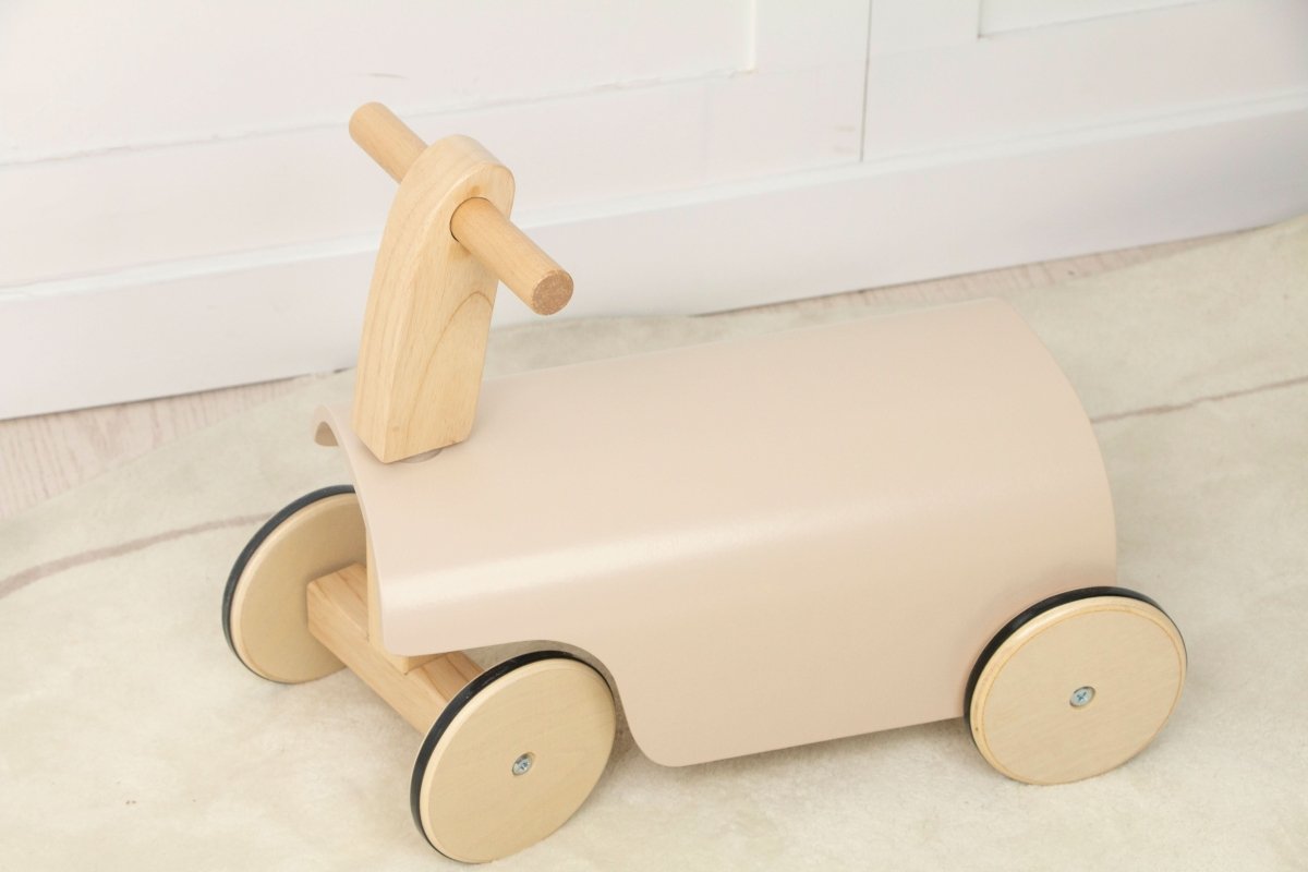 Wooden Ride-On Walker Toy for Toddlers