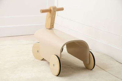 Wooden Ride-On Walker Toy for Toddlers