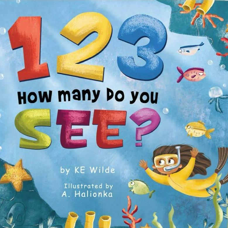 123 How Many Do You See? | Puppy Dogs & Ice Cream | Books - Bee Like Kids