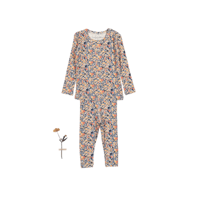 Lovely lLttles Autumm Floral Printed Tee + Legging | Bee Like Kids