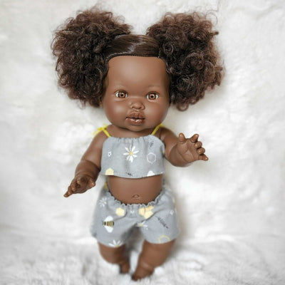 Mini Colettos African Baby Girl Doll - Jedda | Bee Like Kids