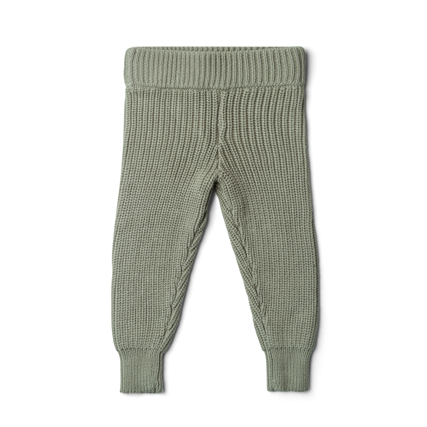 Organic Cotton Knit Pants - Ash | goumikids | Baby Clothes - Bee Like Kids
