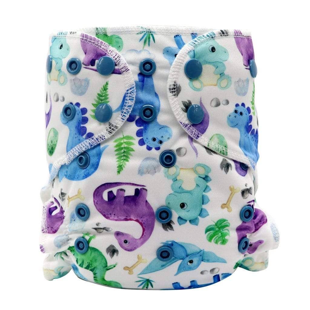 All In One Cloth Diaper - Dinosaur | Happy BeeHinds | Baby Essentials - Bee Like Kids