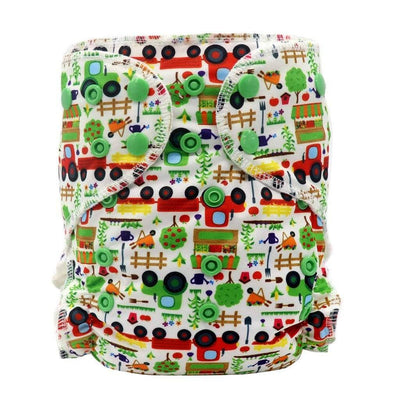 All in One Cloth Diaper - Farm Life | Happy BeeHinds | Baby Essentials - Bee Like Kids
