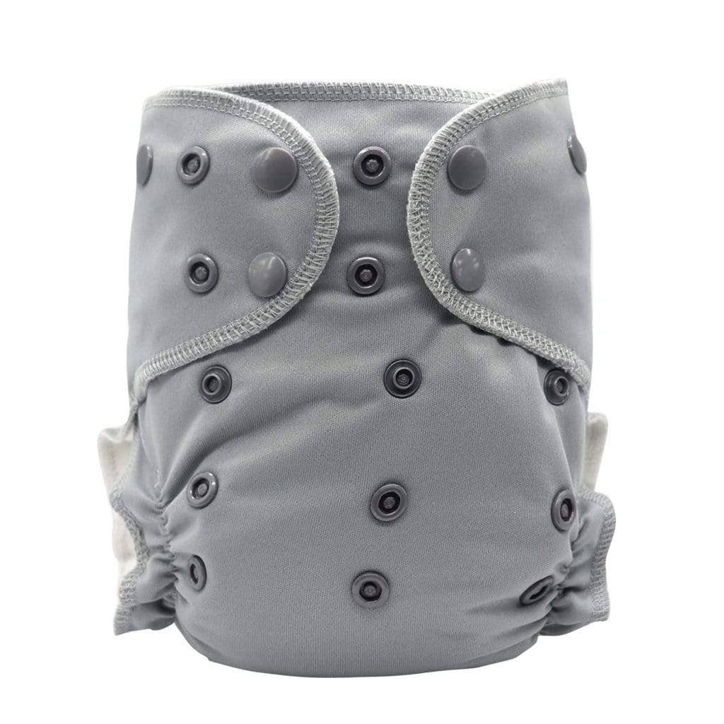 All In One Cloth Diaper - Grey | Happy BeeHinds | Baby Essentials - Bee Like Kids