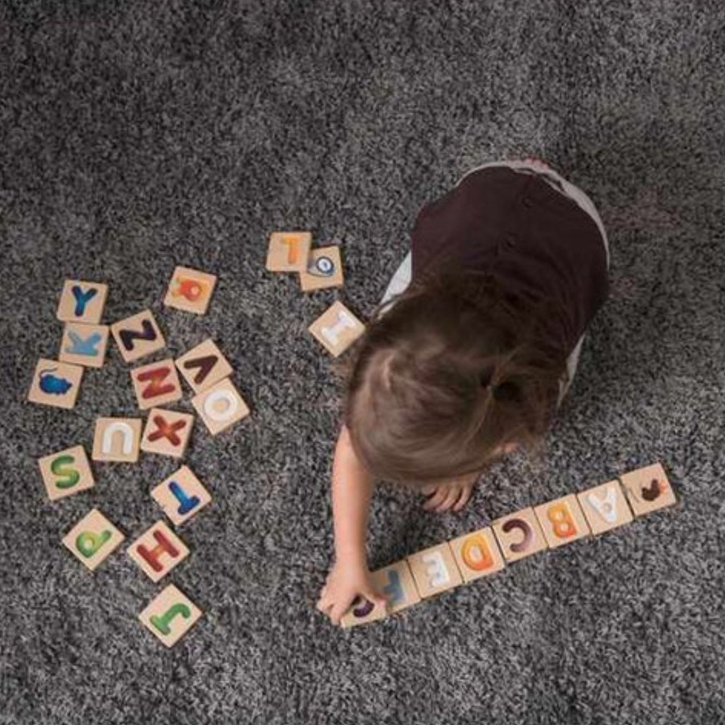 Plan Toys Alphabet A-Z - Gradient | Bee Like Kids