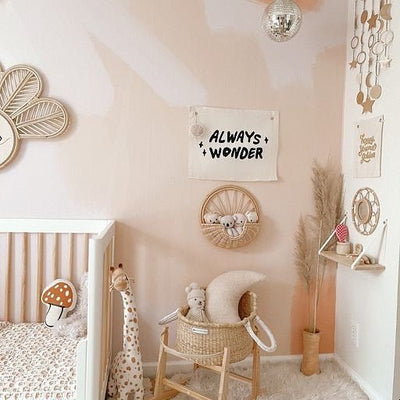 Always Wonder Canvas Banner | Imani Collective | Bee Like Kids