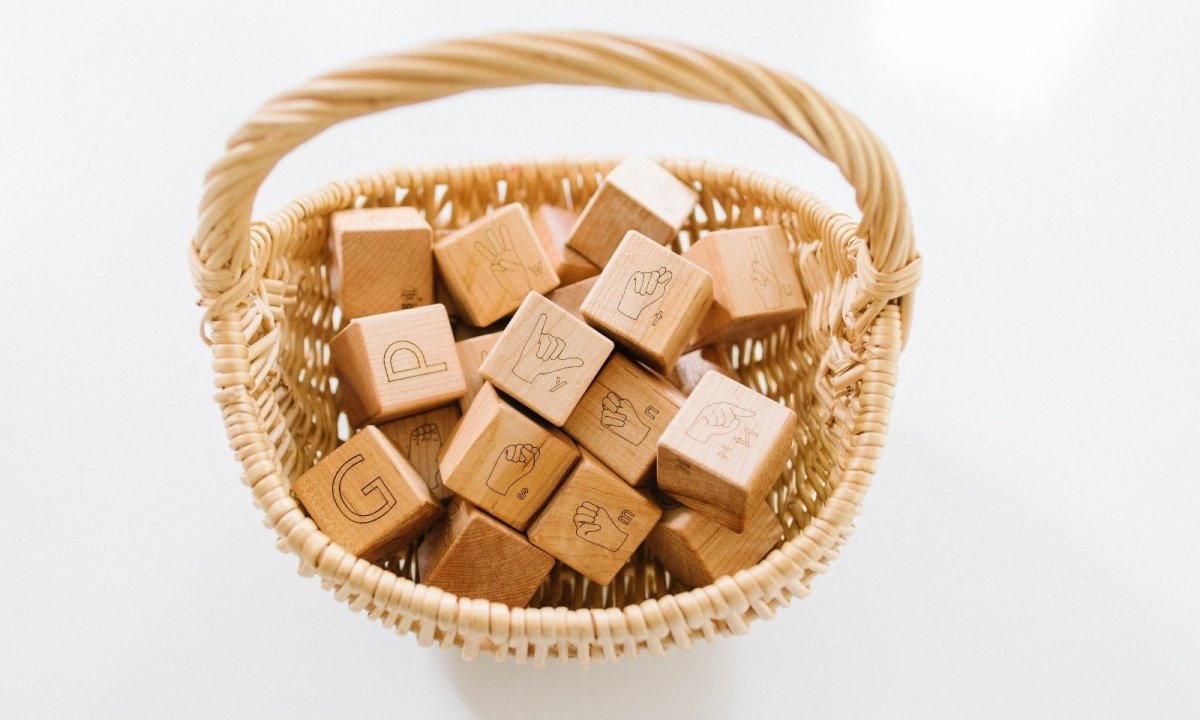 American Sign Language ABC Blocks | Bee like Kids – Bee Like Kids